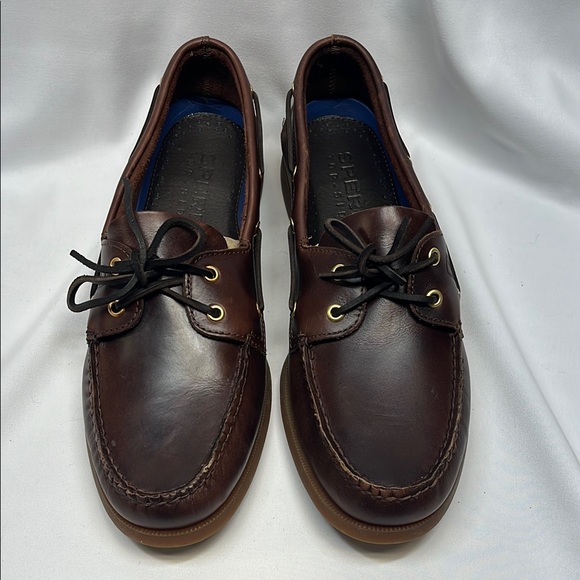 Sperry Other - Men's Sperry Top Sider Brown Leather Boat Shoes